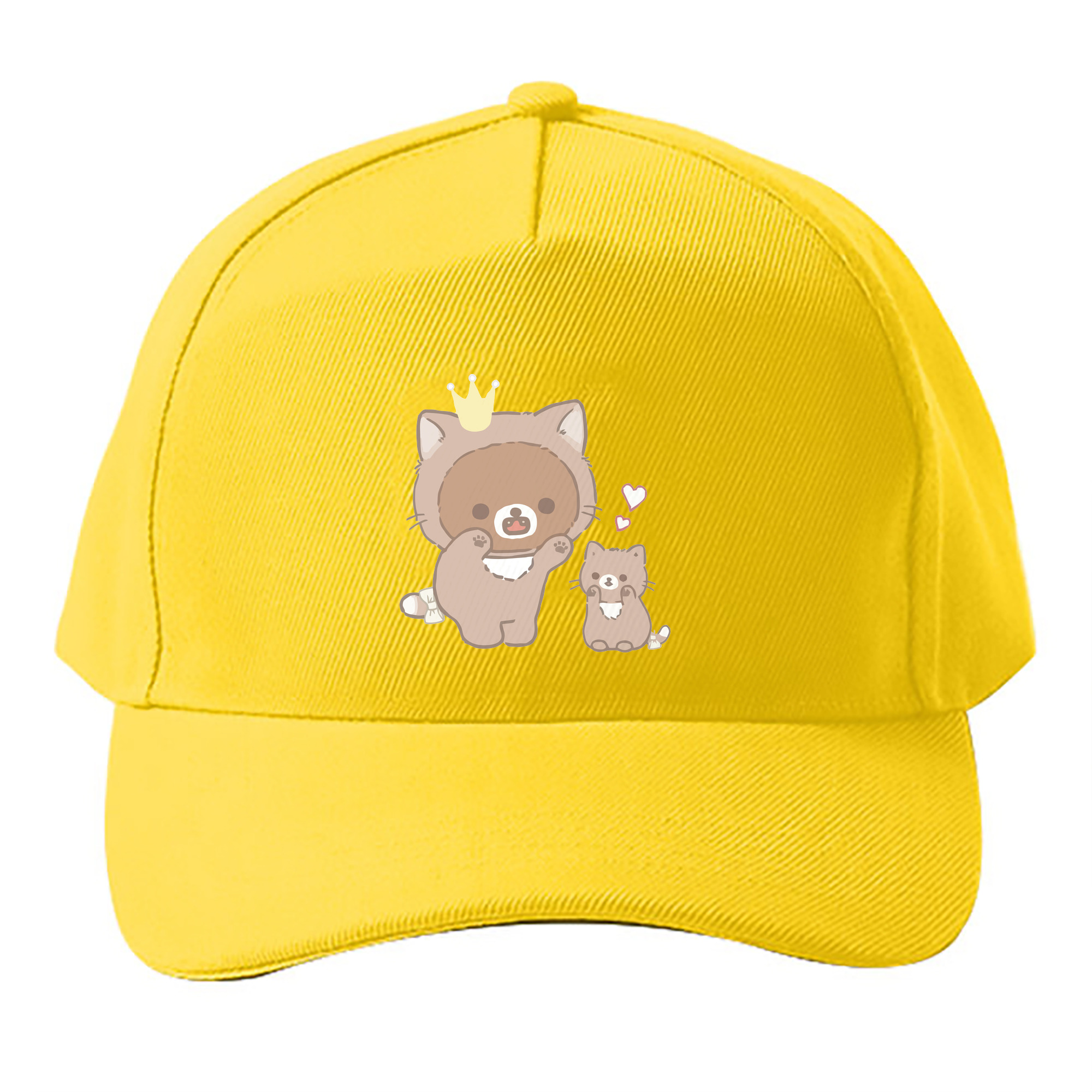 （画像用） リラックマ リラックマ キイロイトリ Rilakkuma Korilakkuma Kiiroitori ベースボールキャップ 綿100％ 男女兼用 帽子 スポーツ